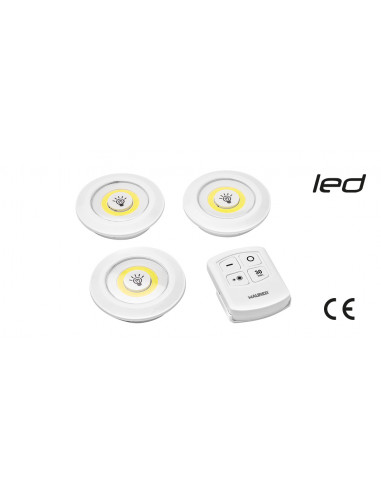 KIT LUCI DI CORTESIA LED CON TELECOMANDO