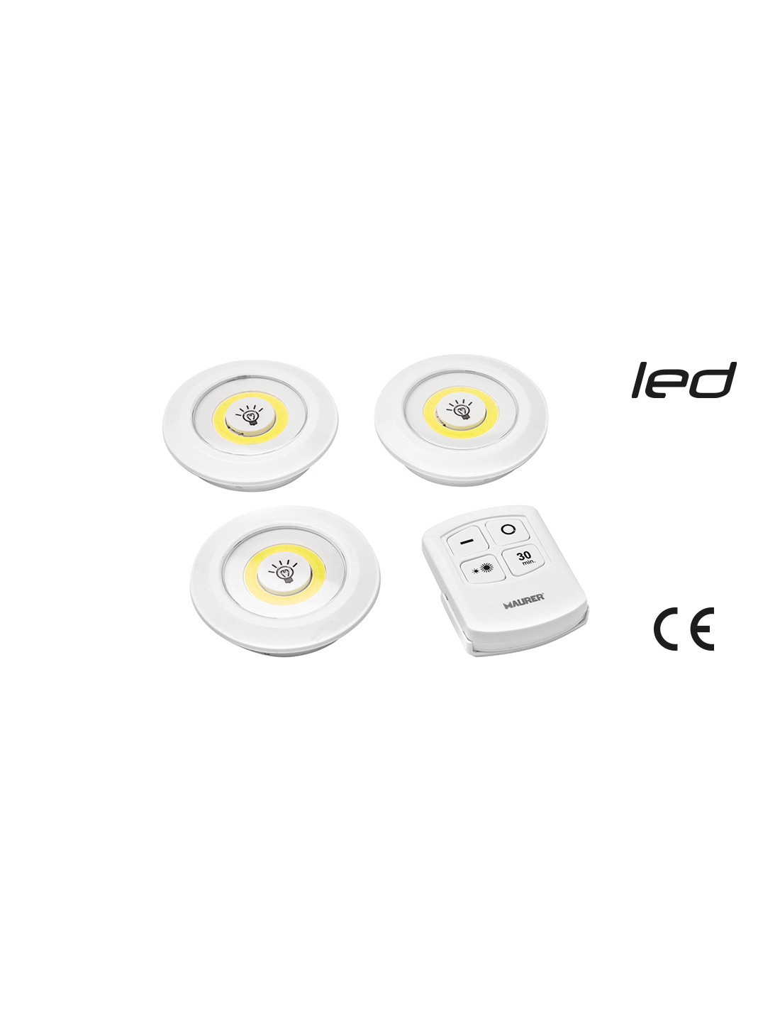 KIT LUCI DI CORTESIA LED CON TELECOMANDO