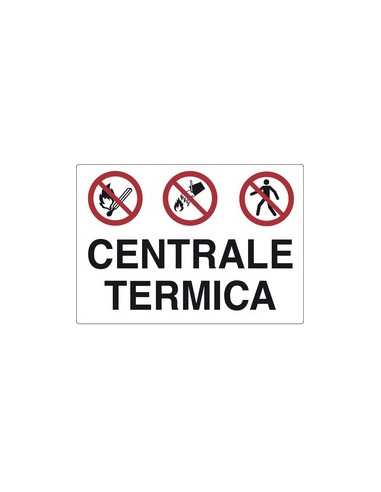 CARTELLO CENTRALE TERMICA