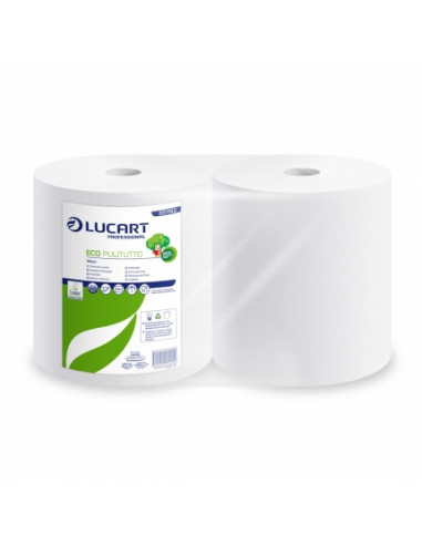 ROTOLI CARTA 800+800 FOGLI LUCART...