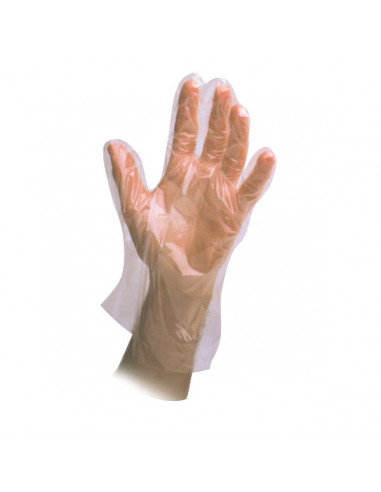GUANTI MONOUSO NYLON HDPE PZ 100