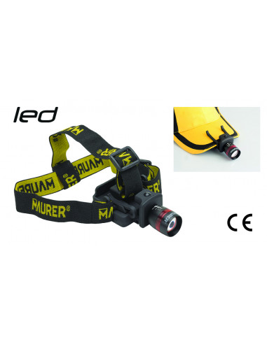 TORCIA DA TESTA A LED CON ZOOM