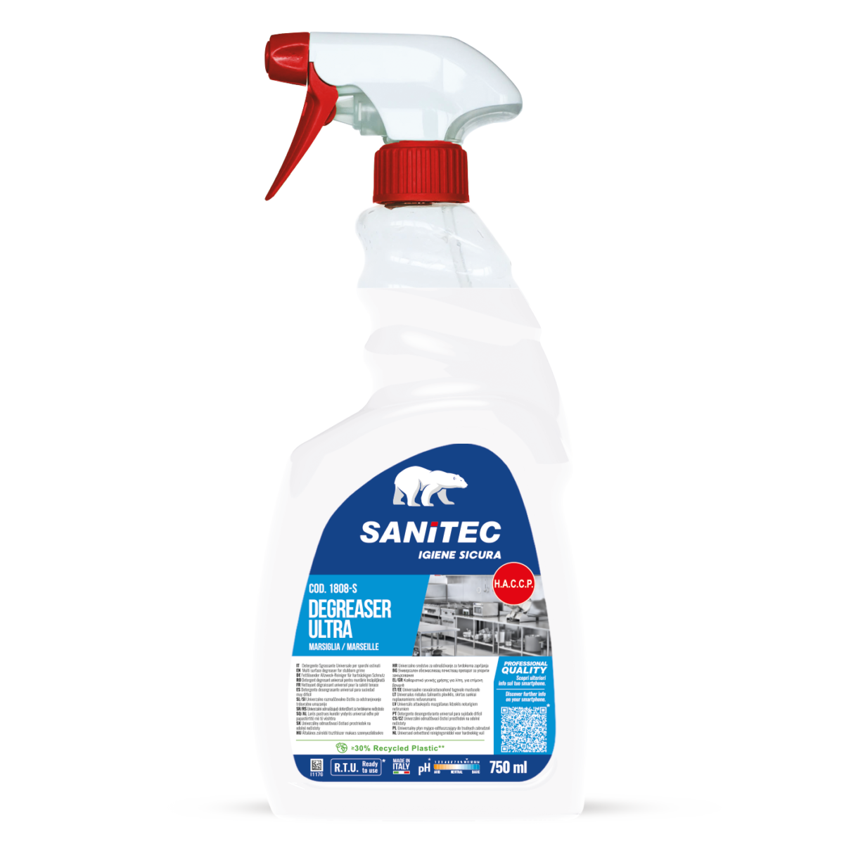 DET.lt. 0,750 SGRASSATORE ULTRA MARSIGLIA SANITEC 1808