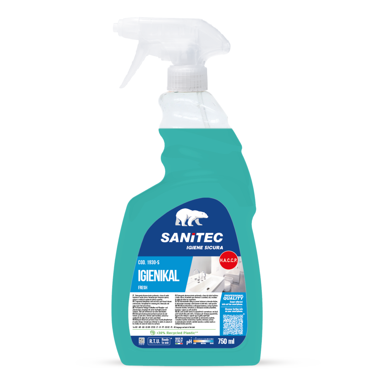 DET.lt. 0,750 IGIENIKAL FRESH BAGNO SANITEC 1930