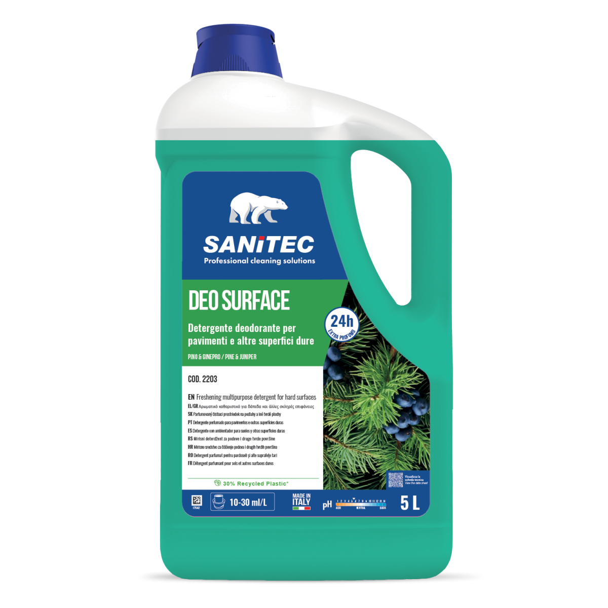 DET.lt. 5 DEO FLOOR PINO SANITEC 2203