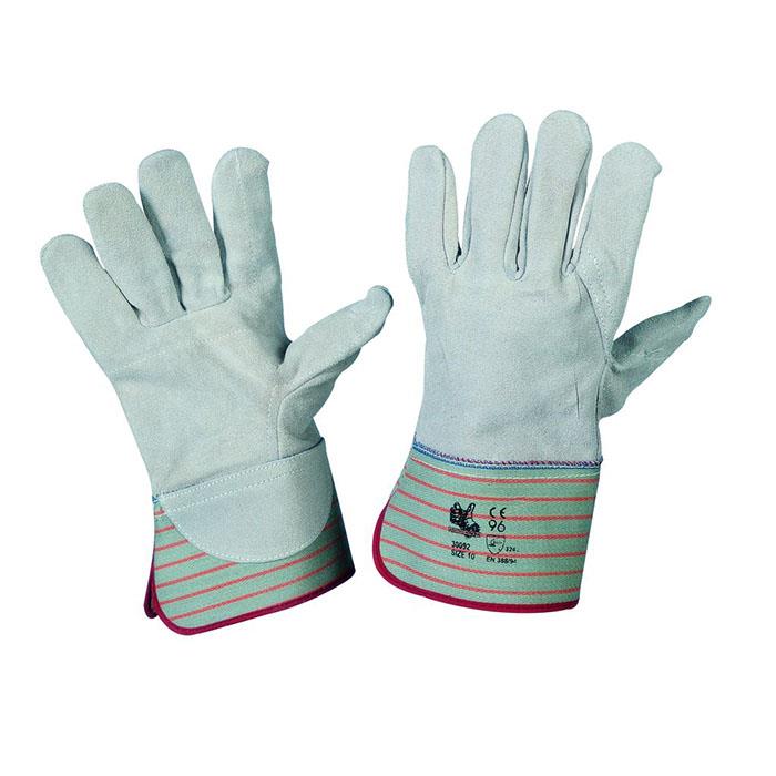 GUANTI CROSTA RINFORZATO MANICHETTA RUBBER 30092