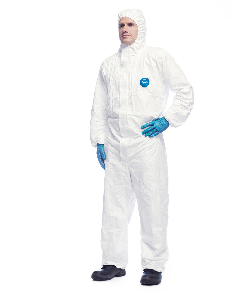 DUPONT TUTA MONOUSO TYVEK CLASSIC XPERT CHF5 CAT III TIPO 5-6