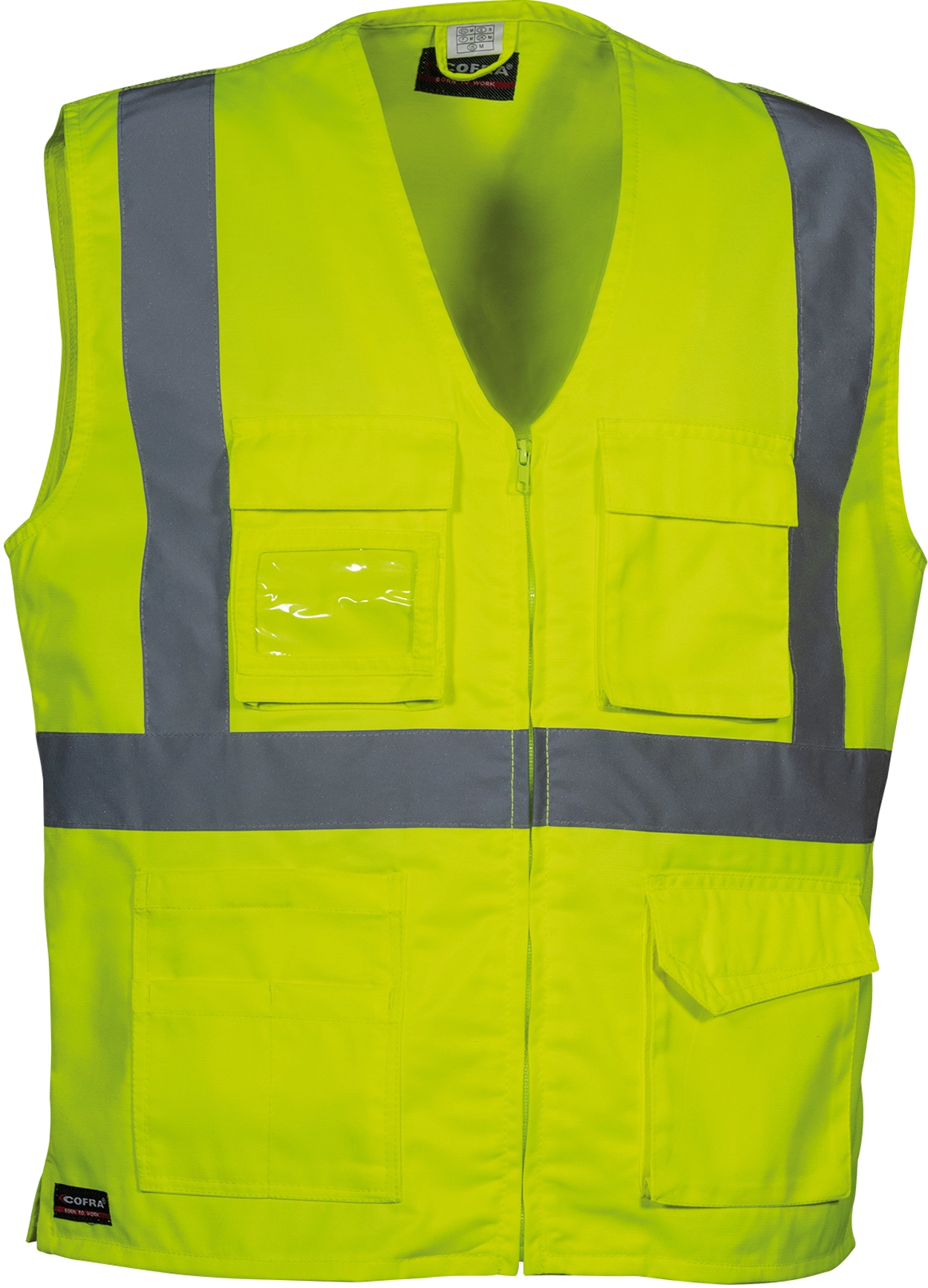 GILET A.V. SEKI COFRA MULTITASCHE POLIESTERE COTONE