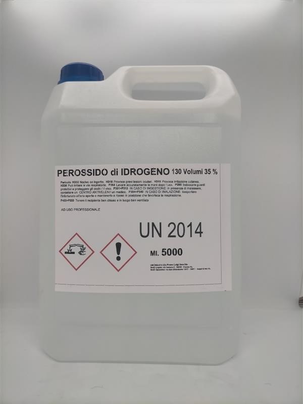 PEROSSIDO D'IDROGENO 130 VOL. KG.5 AOSS5
