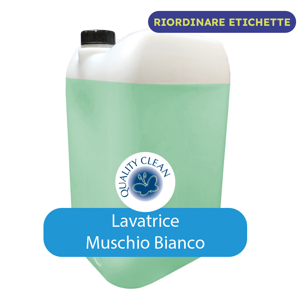 DETERSIVO LAVATRICE QUALITY SERVICE MUSCHIO BIANCO/SAMBA/TALCO A CADUTA S2025 S2045 - immagine 2