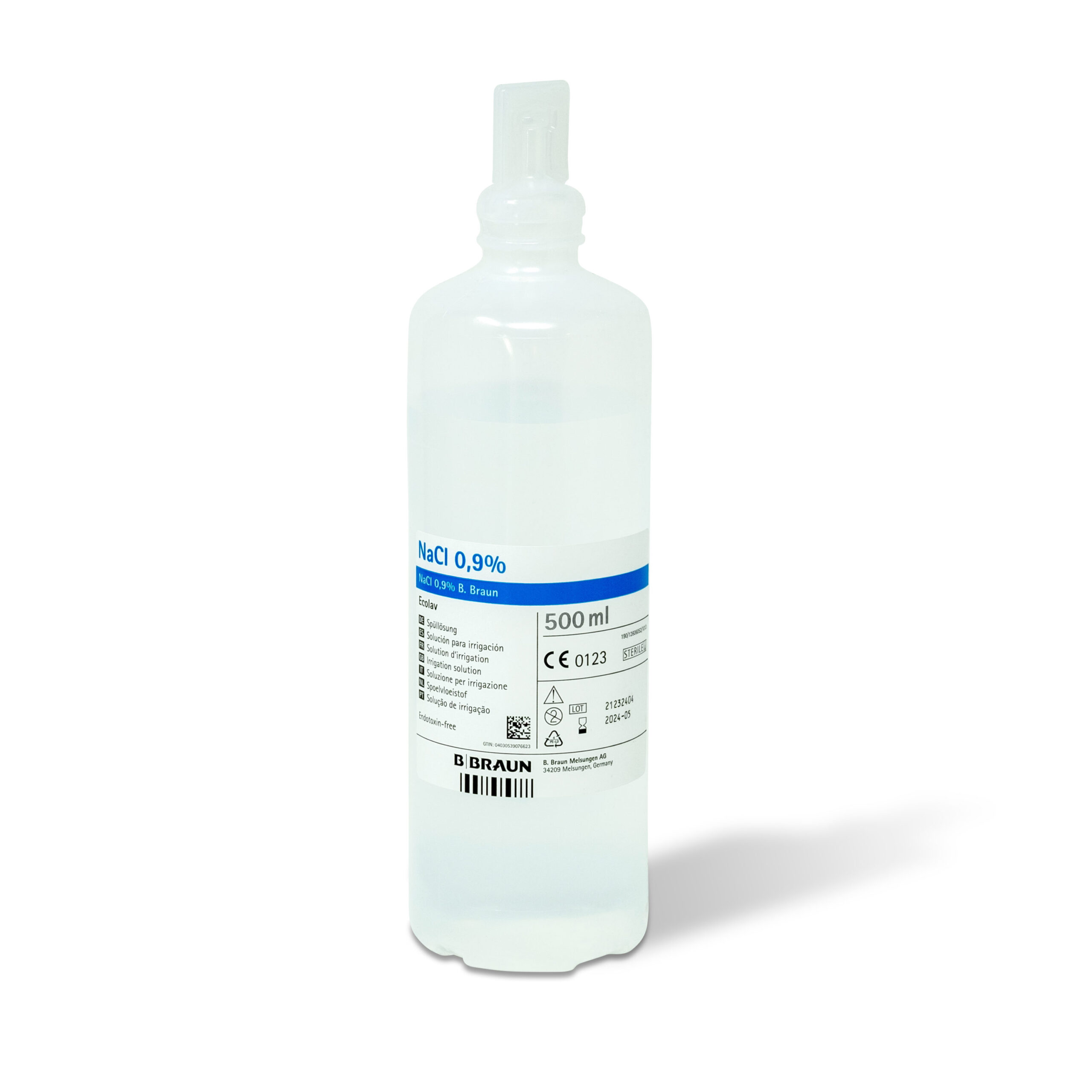 SOLUZIONE FISIOLOGICA/LAVAGGIO OCULARE ml.500