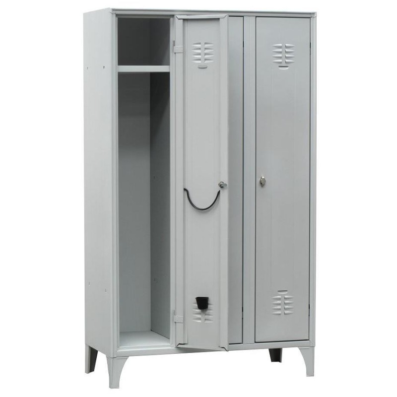 ARMADIO SPOGLIATOIO 3P. 105x35x180