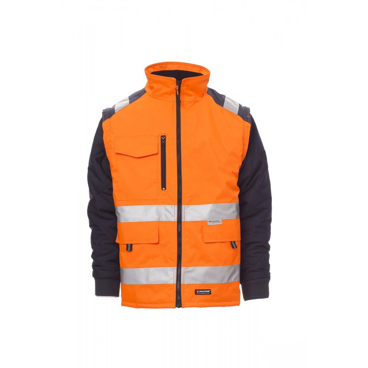 GIUBBINO A.V. BICOLORE HIWAY OXFORD MANICHE STACCABLI - immagine 2