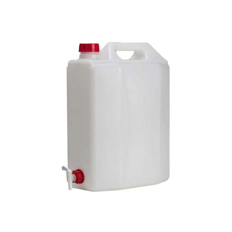 TANICA PLASTICA CON RUBINETTO LT.20