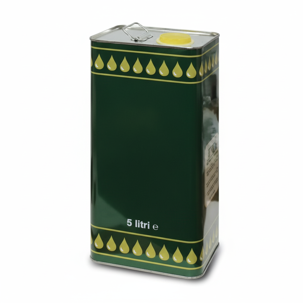 LATTINA PER OLIO SENZA TAPPO LT.5