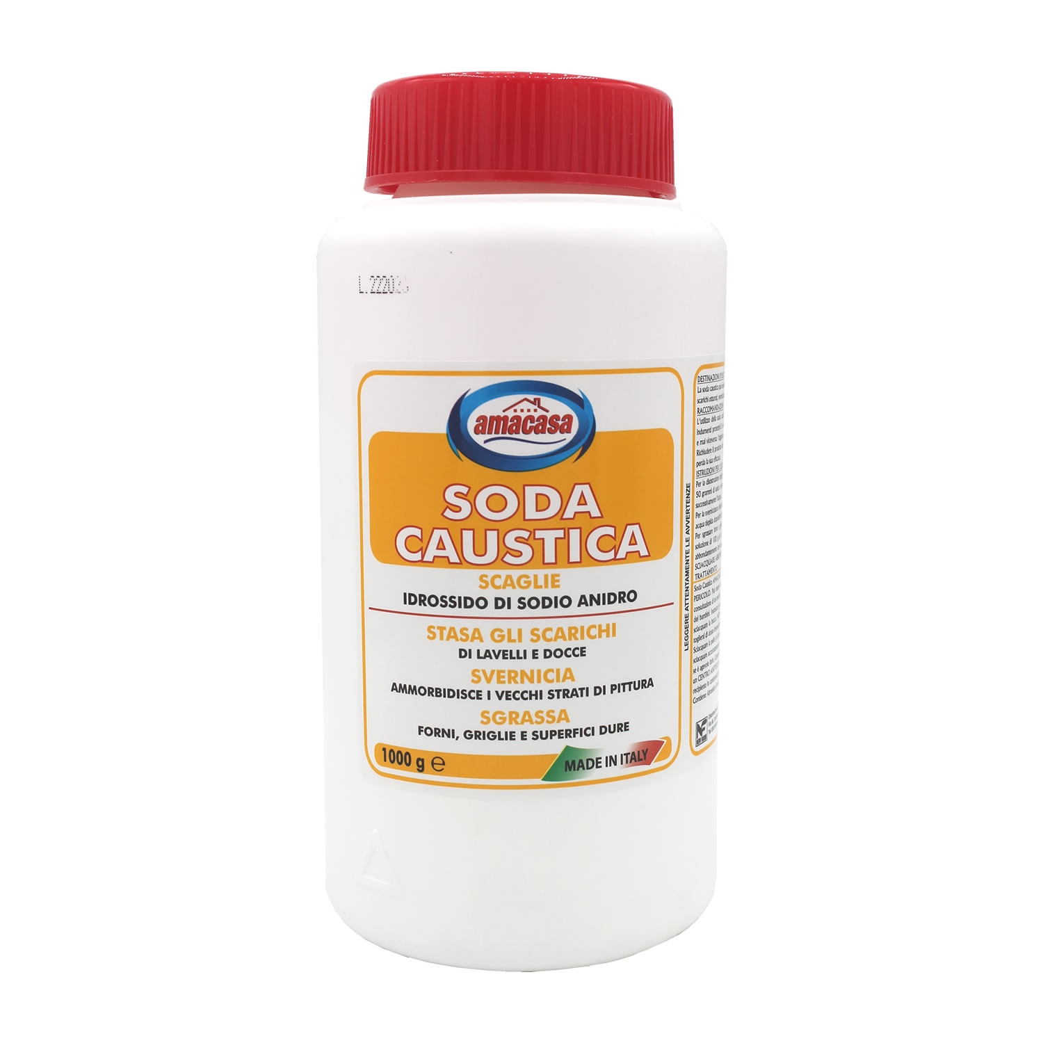 SODA CAUSTICA SCAGLIE KG 1