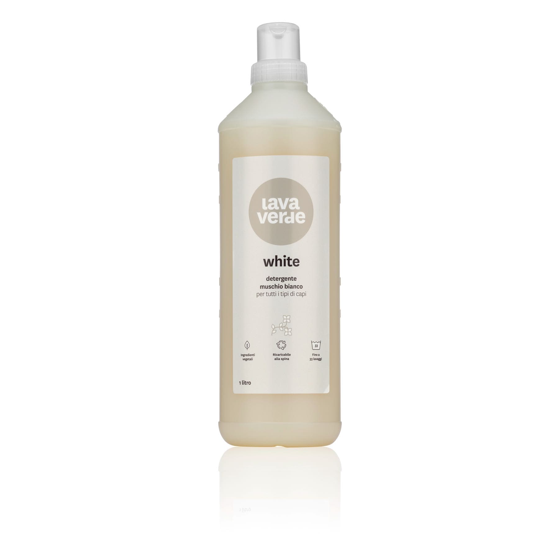 LAVAVERDE DETERSIVO LAVATRICE WHITE LT.1