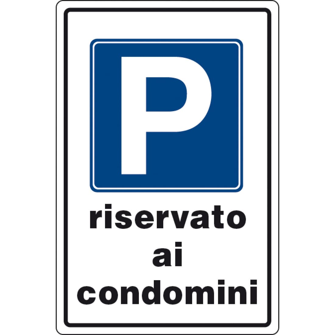 CARTELLO SEGNALETICO