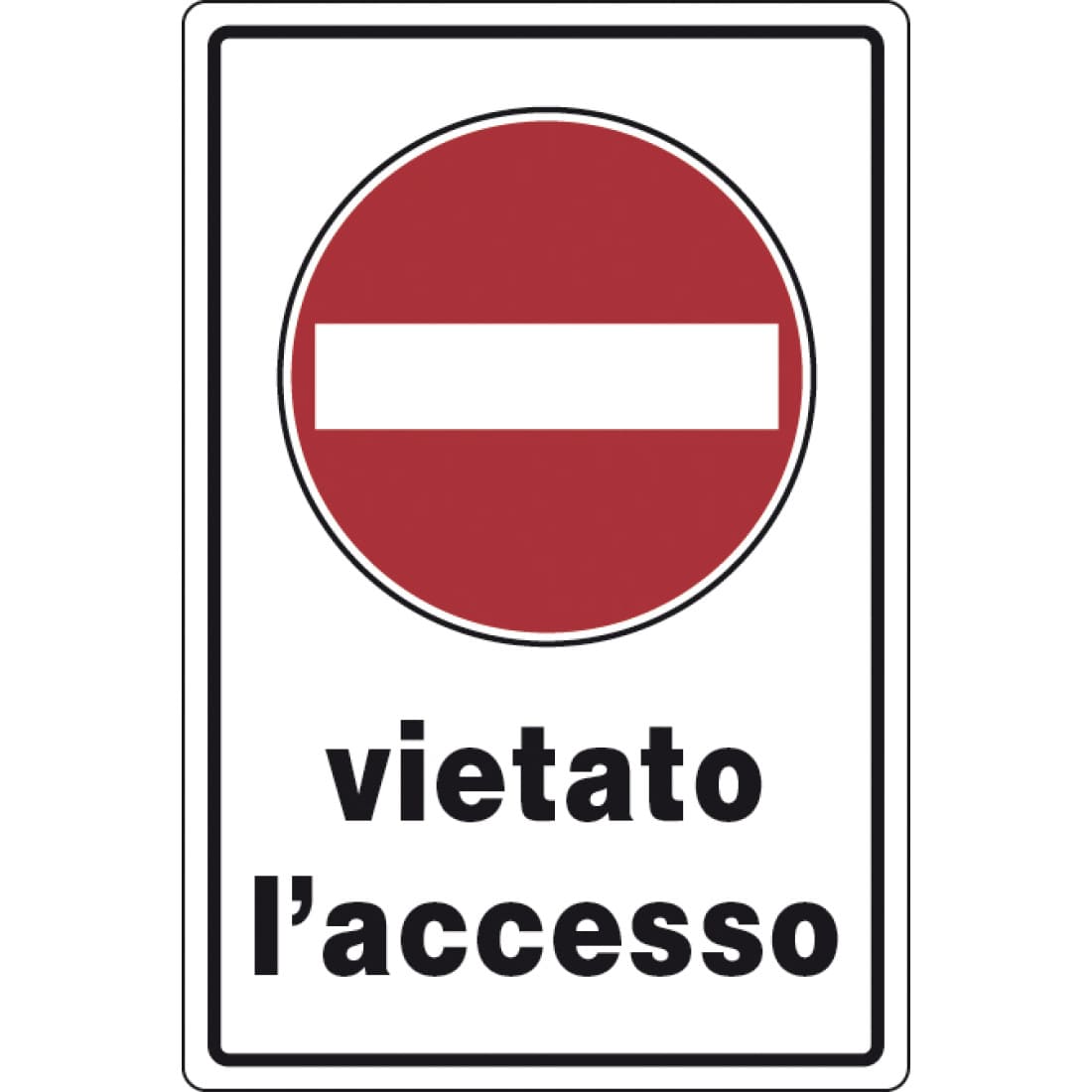 CARTELLO SEGNALETICO